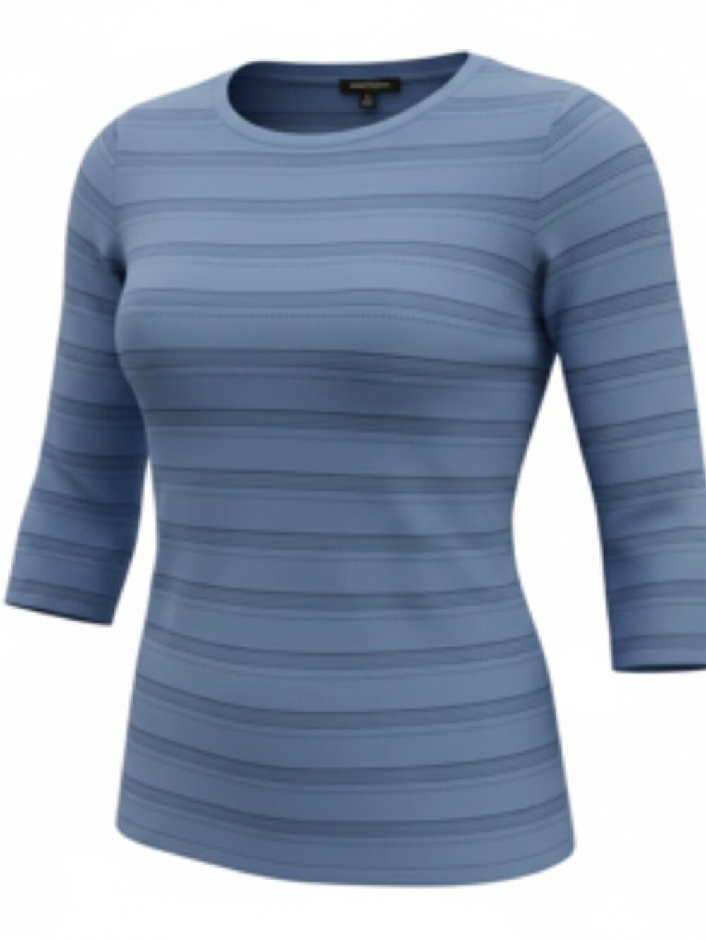 41 Hawthorn, StitchFix, Women's Light Blue Knit Sweater Ballet Neckline NWT Sz P
